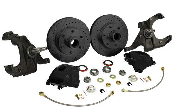 1963-70 Chevy C10, GMC C15 Truck "BLACKOUT" Disc Brake Conversion, 6 Lug - Image 4