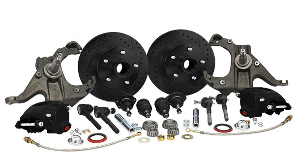 1963-70 Chevy C10, GMC C15 Truck "BLACKOUT" Disc Brake Conversion, Deluxe 5 Lug - Image 3
