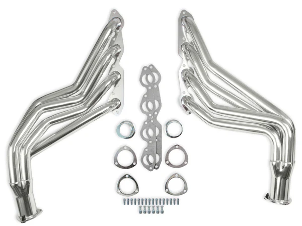 1963-72 Chevy, GMC C10, C20 FlowTech Long Tube BBC 396-454 Headers - Image 4