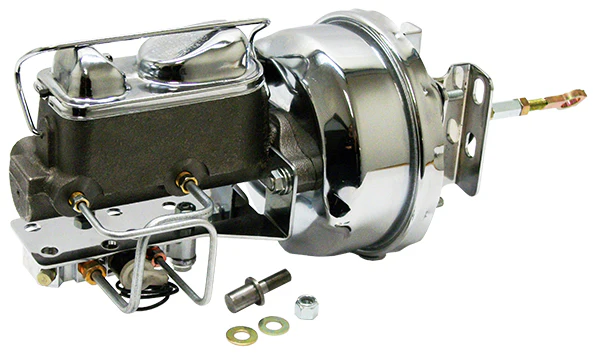 1964-66 Ford Mustang Power Brake Booster Kit, Chrome - Image 2