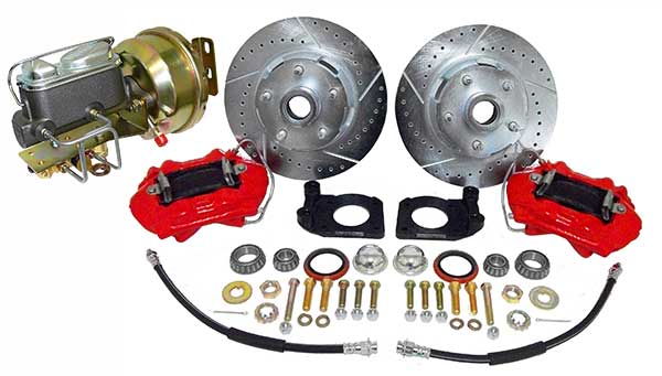 1964-66 Ford Mustang V-8 Power Disc Brake Conversion Kit - Image 2