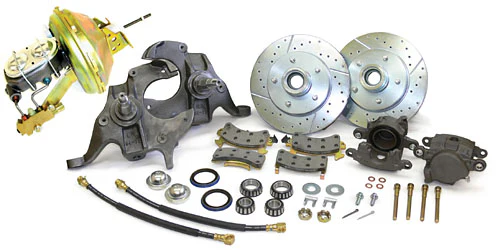 1964-66 Pontiac GTO Power Disc Brake Conversion, 2" Drop Spindles - Image 2