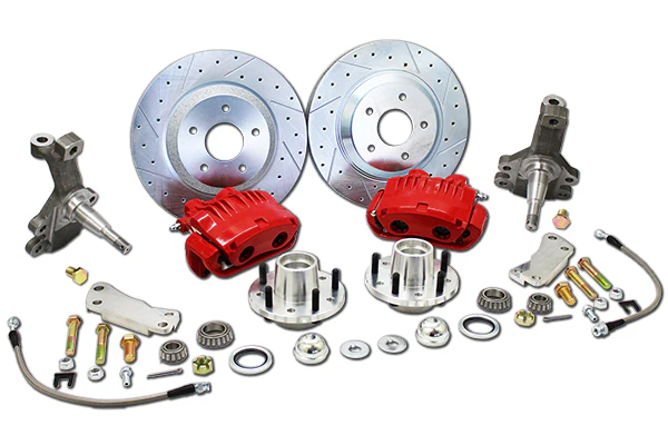 1964-72 Chevy Chevelle Disc Brake Conversion, 13" Rotors, 2" Drop Spindles - Image 2