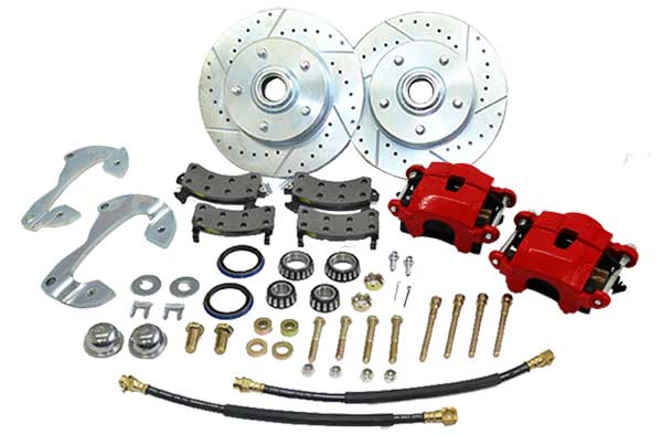 1965-68 Chevy Impala Disc Brake Conversion Kit, D154 Caliper - Image 3