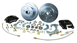 1965-68 Chevy Impala Front Disc Brake Conversion Kit with Wilwood Calipers - Image 4