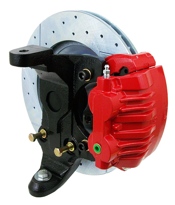 1965-70 Chevy Impala 13" Disc Brake Conversion, Dual Piston Calipers, Drop Spindles - Image 3