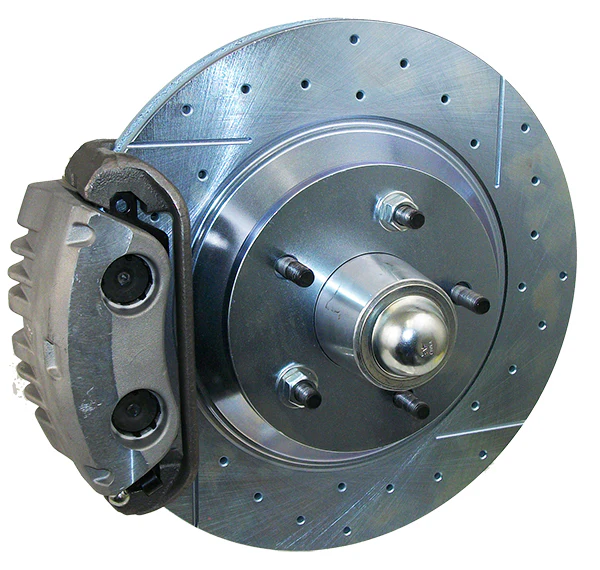 1965-70 Chevy Impala 13" Disc Brake Conversion, Dual Piston Calipers, Drop Spindles - Image 5