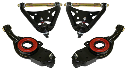 1965-70 Chevy Impala Tubular Upper and Lower Control Arms, Front - Image 2