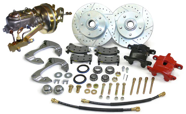 1965 Chevy Impala Power Disc Brake Conversion Kit, D154 GM Caliper - Image 4