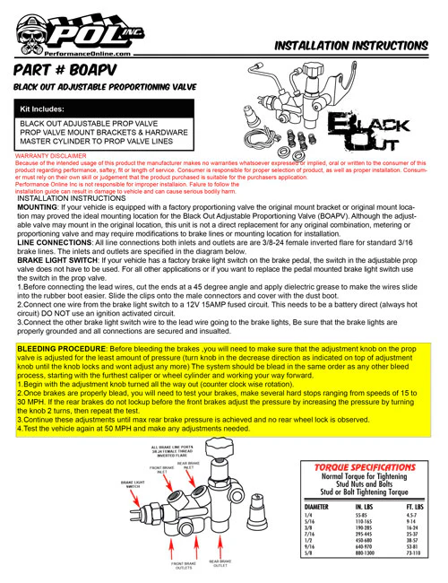 1966-70 Chevy Impala Hydropower Power Brake Booster Kit and Bright Wilwood Master Cylinder - Image 3