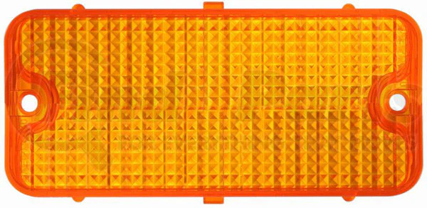 1967-68 Chevy Parking Light Lens, Amber - Image 3
