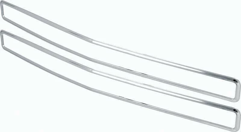 1967-68 Chevy Truck Grill Opening Moldings, Pair - Image 4