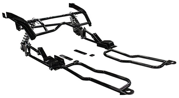 1967-69 Chevy Camaro and Pontiac Firebird 4-Link Suspension Kit, Mini Tub Narrowed Rear End Double Adjustable