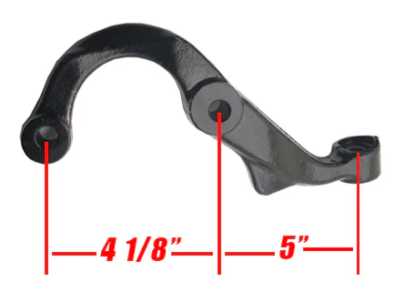 1967-69 Chevy Camaro Steering Arm Set - Image 3