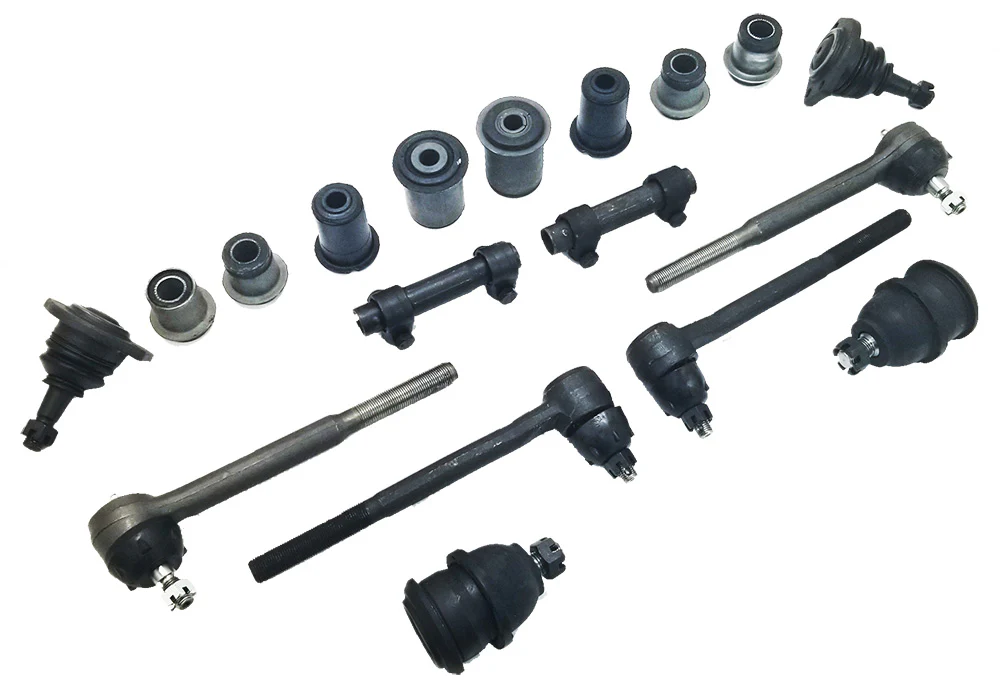 1967-70 Chevy Chevelle Front Suspension Rebuild Kit, Rubber Bushings - Image 2