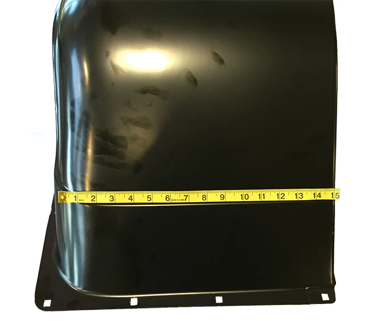 1967-72 Chevy Truck Bed Wheel Tub, 4" Wider than OE, RH or LH - Image 3