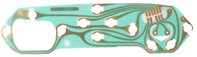 1967-72 Chevy / GMC Truck Instrument Cluster Printed Circuit Board - 3 Hole Dash - Image 3