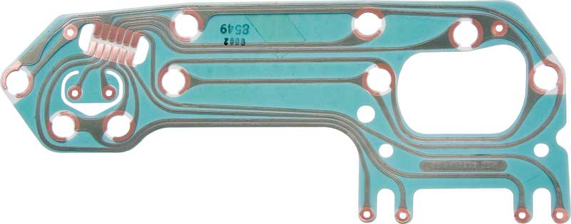 1967-72 Chevy / GMC Truck Instrument Cluster Printed Circuit Board - No Tach - Image 3