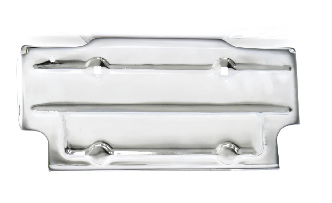 1967-87 Chevy /GMC Rear License Plate Bracket, Chrome - Image 2