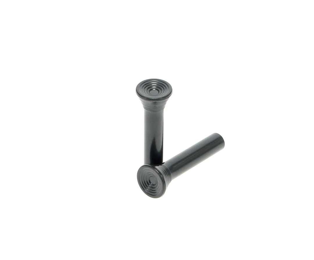 1967-91 Chevy & GMC Door Lock Knob w/ Tapered Top, Pair - Image 5