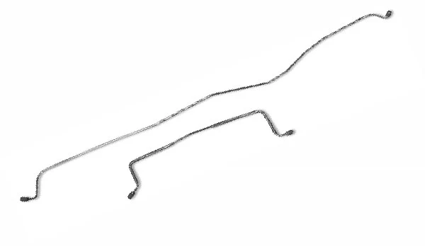 1968-69 Chevy Camaro & Nova, Pontiac Firebird Brake Line Kit, Rear Axle Housing, Disc Brakes, Multi Leaf - Image 3