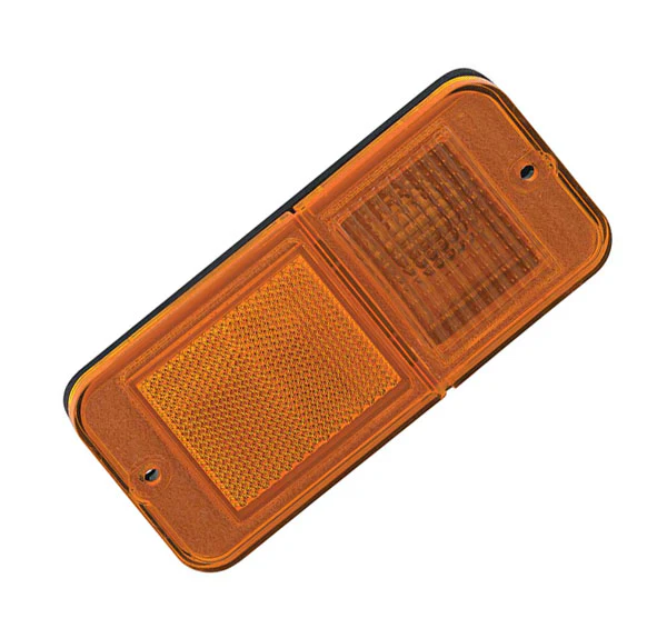1968-72 Chevy & GMC Side Marker Lens, Standard, Amber - Image 3