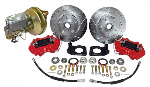 1968-73 Ford Mustang Power Disc Brake Conversion, V-8 Drum - Image 2