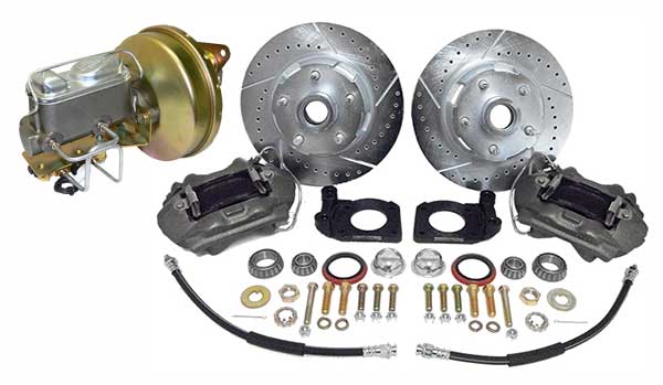 1968-73 Ford Mustang Power Disc Brake Conversion, V-8 Drum - Image 4