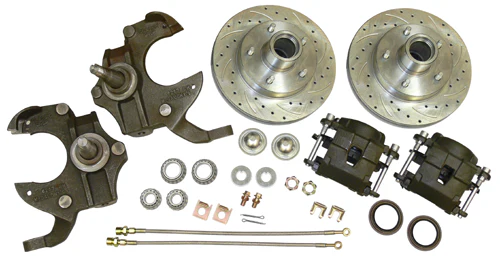 1968-74 Chevy Nova Disc Brake Conversion Kit, 2" Drop Spindles - Image 2