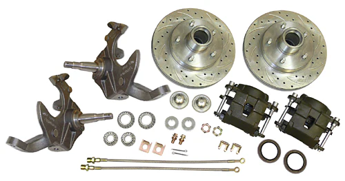 1968-74 Chevy Nova Disc Brake Conversion Kit, 2" Drop Spindles - Image 3