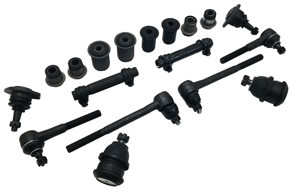 1968-74 Chevy Nova Front Suspension Rebuild Kit, Rubber Bushings - Image 2