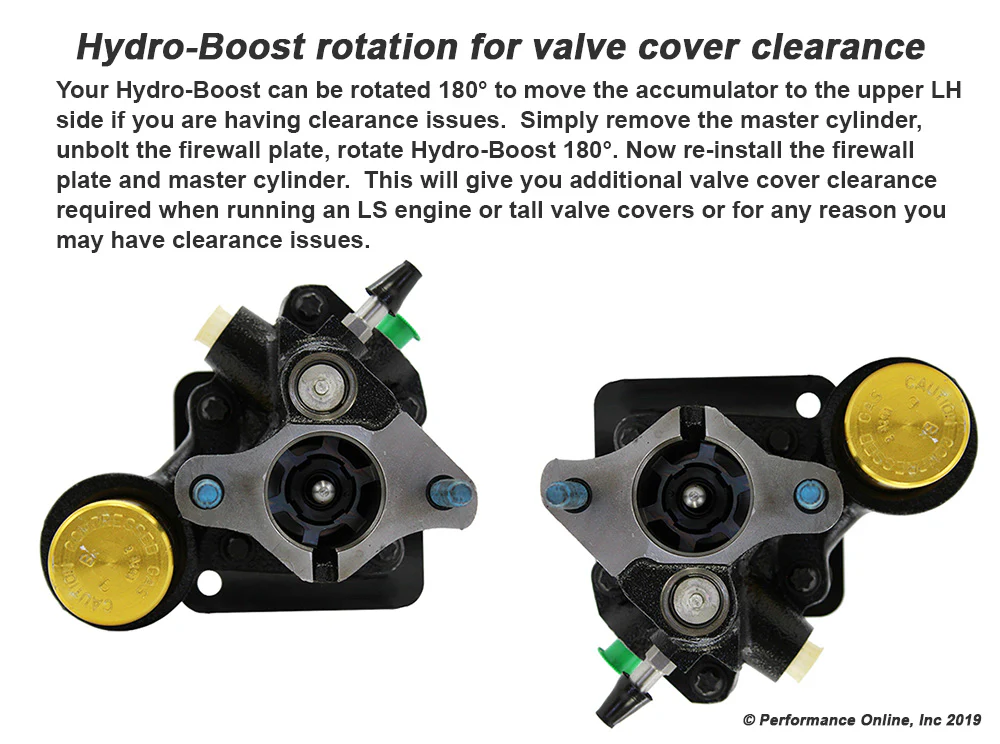 1968-74 Chevy Nova Hydropower Power Brake Booster Kit - Image 4