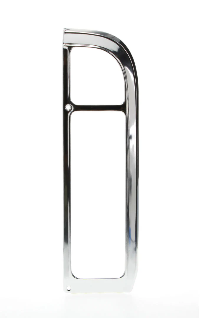 1969-72 Chevy/GMC Truck Tail Light Bezel, Aluminum, RH Pass Side - Image 2
