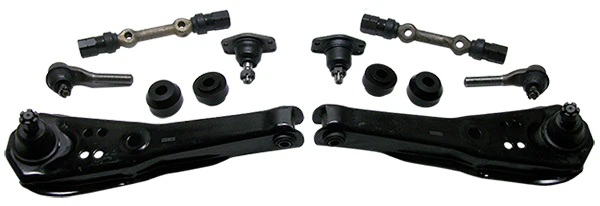 1970-73 Ford Mustang Front Suspension Rebuild Kit, Rubber Bushings - Image 2