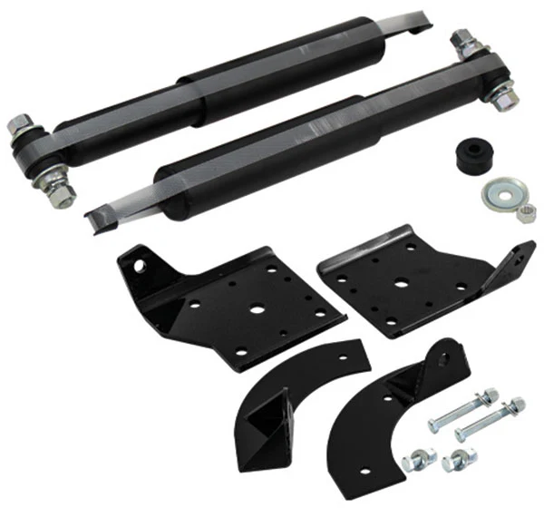 1970-81 Chevy Camaro, Pontiac Firebird Deluxe Shock Relocation Kit, Rear - Image 2
