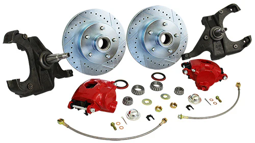 1971-72 Chevy C10, GMC C15 Truck Disc Brake and Drop Spindle Kit - Image 3