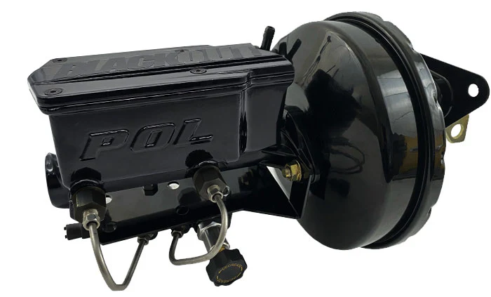 1973-77 Chevy Chevelle, Malibu Black Out Power Brake Booster with POL or Wilwood Master Cylinder - Image 3