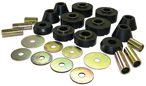 1973-80 Chevy C10 Truck Cab Mount Bushing Kit, Poly Urethane - Image 2