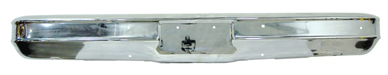 1973-80 Chevy & GMC Truck Front Bumper, Chrome, No Impact Strip Holes - Image 3