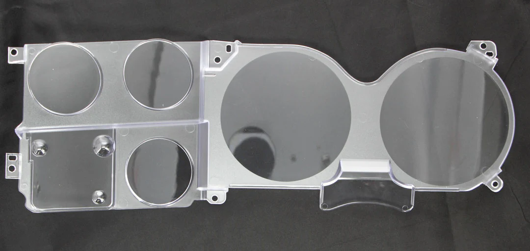 1973-87 Chevrolet / GMC Truck Instrument Cluster Lens, w/ Gauges, No Clock - Image 2
