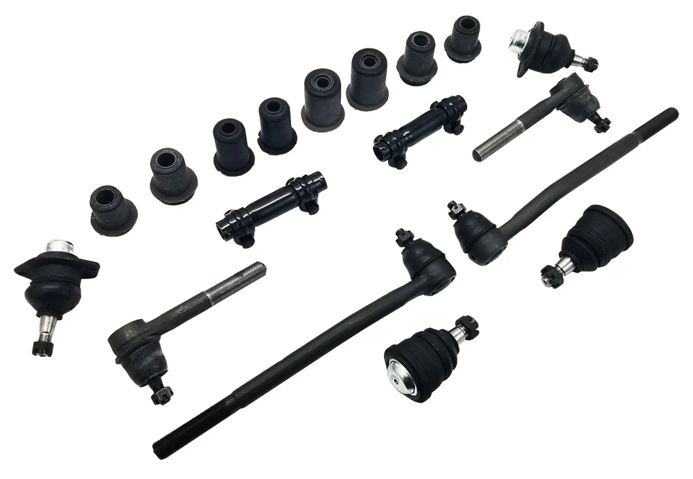 1975-77 Chevy Chevelle Front Suspension Rebuild Kit, Rubber Bushings - Image 2