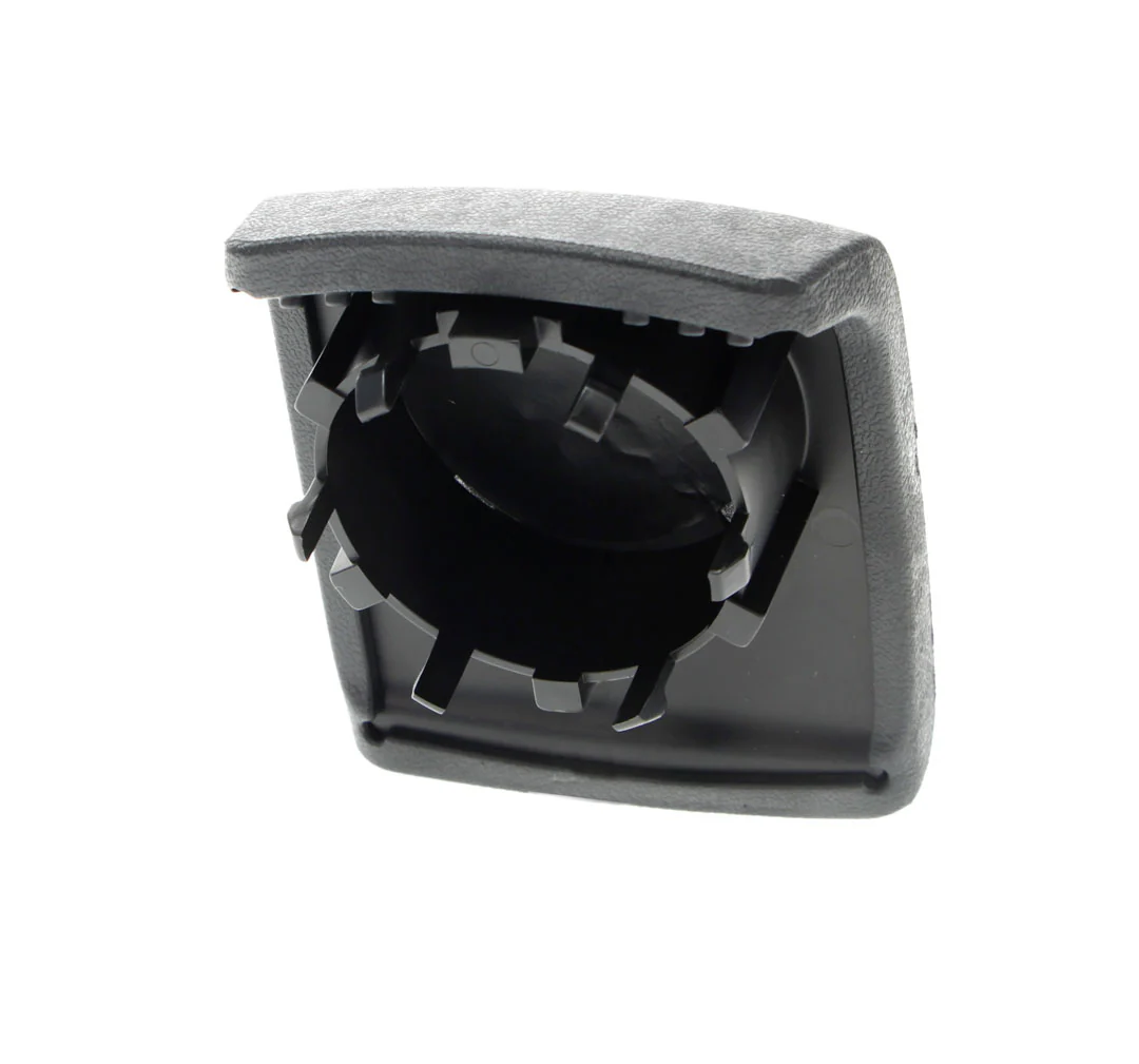1978-91 Chevrolet Truck Steering Wheel Horn Button, Deluxe, Black & Silver - Image 3