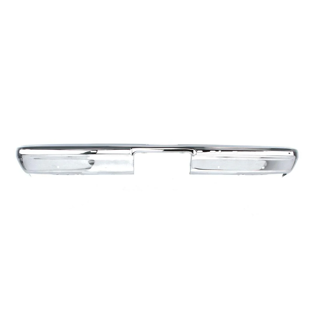 1981-91 Chevy & GMC Truck Rear Bumper, Fleetside, Chrome, With Impact Strip Holes - Image 4