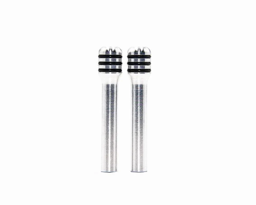 3 Band Billet Aluminum Door Lock Knobs - Image 2