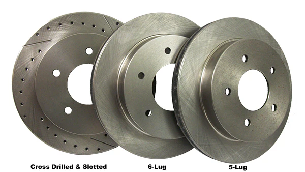 1951-87 Chevy, GMC 1/2 Ton Truck Disc Brake Conversion Rotor, Rear, 5 or 6 Lug - Image 2
