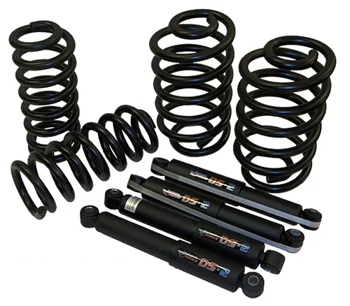 1963-72 Chevy, GMC C10 Truck Coil Spring and Shock Kit, Front and Rear - Image 3