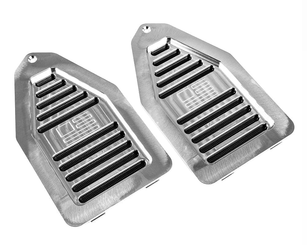 Billet Door Jam Vents With Engraved Flag, 1969 A-Body - Image 2