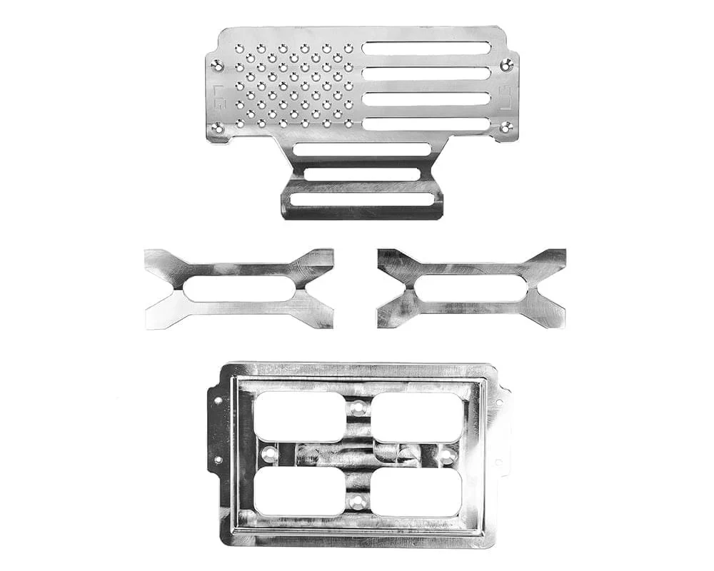 Billet Interstate MT-24F Battery Mount, Flag Top - Image 2