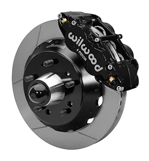 Black Calipers 13.06-inch Rotors Slotted Rotors - Image 2