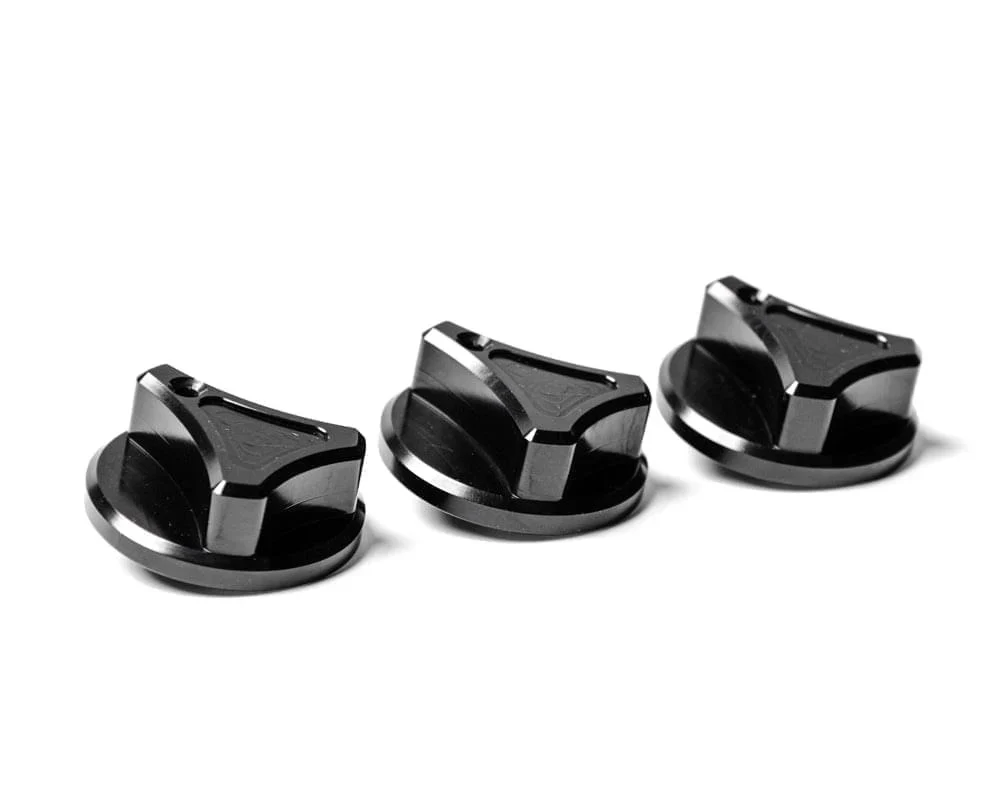 Chevy | GMC NBS 1999-2002 Billet Climate Control Knobs, w/ 3 Knob Climate Control - Image 2
